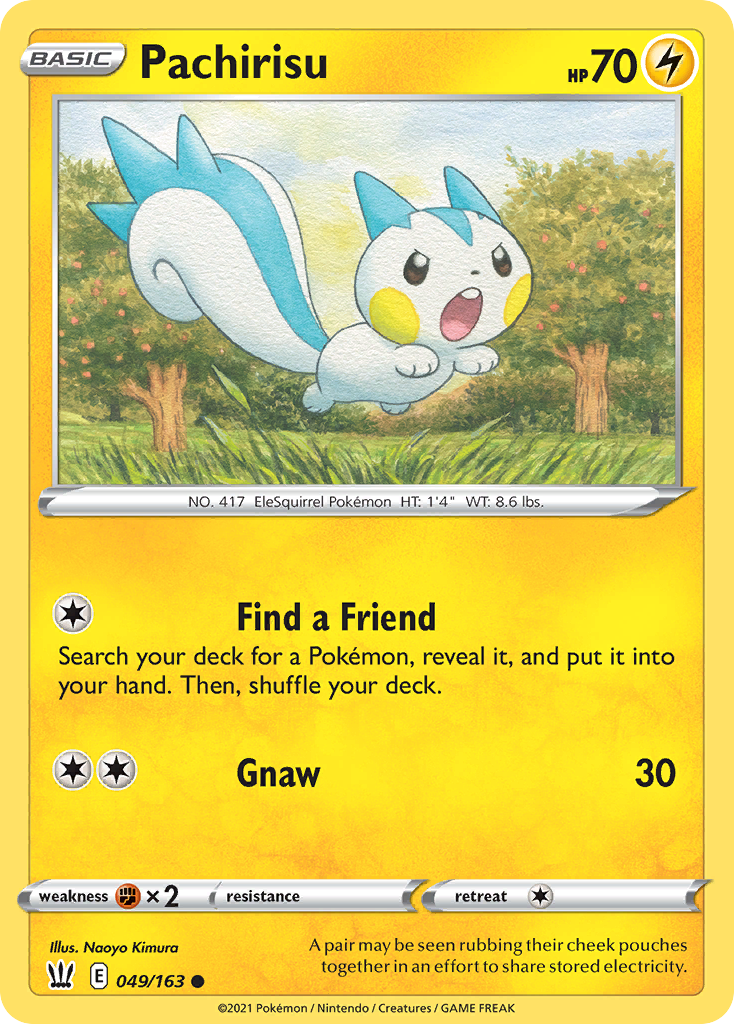 Battle Styles Pachirisu #49/163