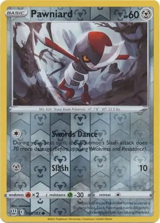 Battle Styles Pawniard #103/163 reverse holo