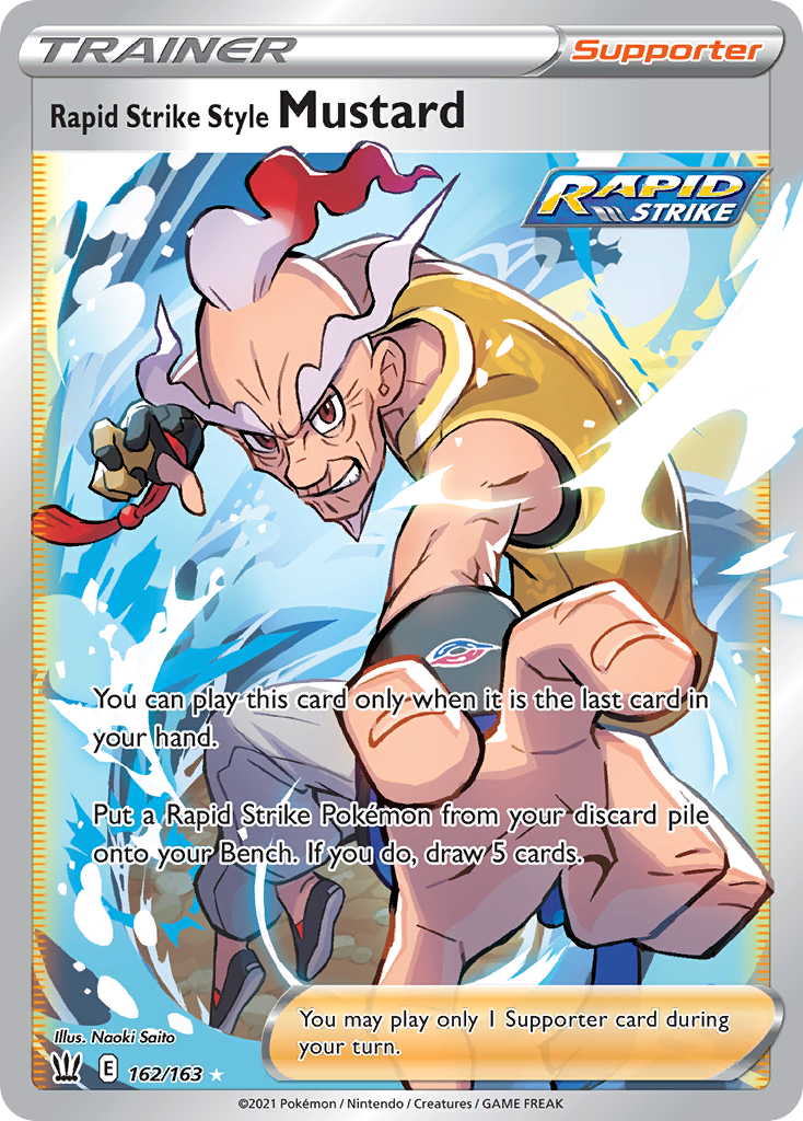 Battle Styles Rapid Strike Style Mustard #162/163