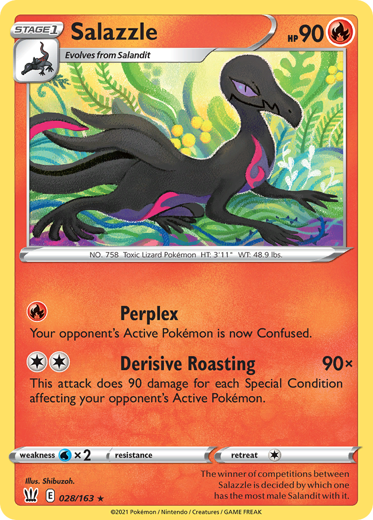 Battle Styles Salazzle #28/163