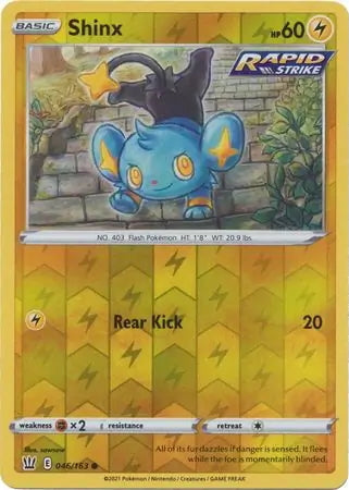 Battle Styles Shinx #46/163 reverse holo