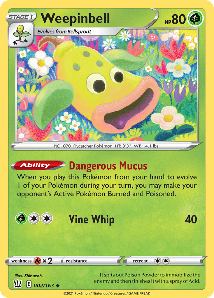 Battle Styles Weepinbell #2/163