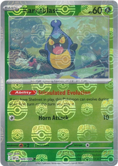 Black Bolt Karrablast #9/86 Masterball Holo
