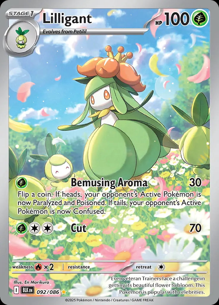 Black Bolt Lilligant #92/86