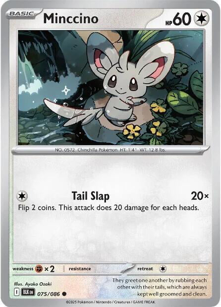 Black Bolt Minccino #75/86