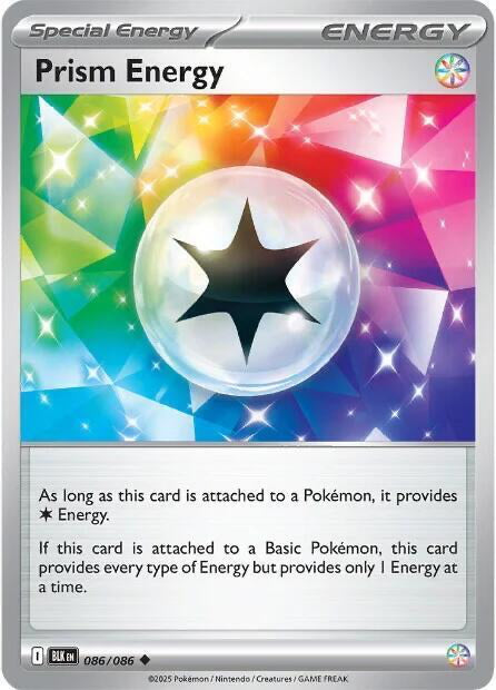Black Bolt Prism Energy #86/86