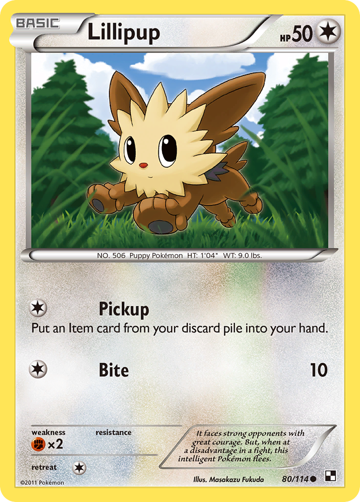 Black & White Lillipup #80/114