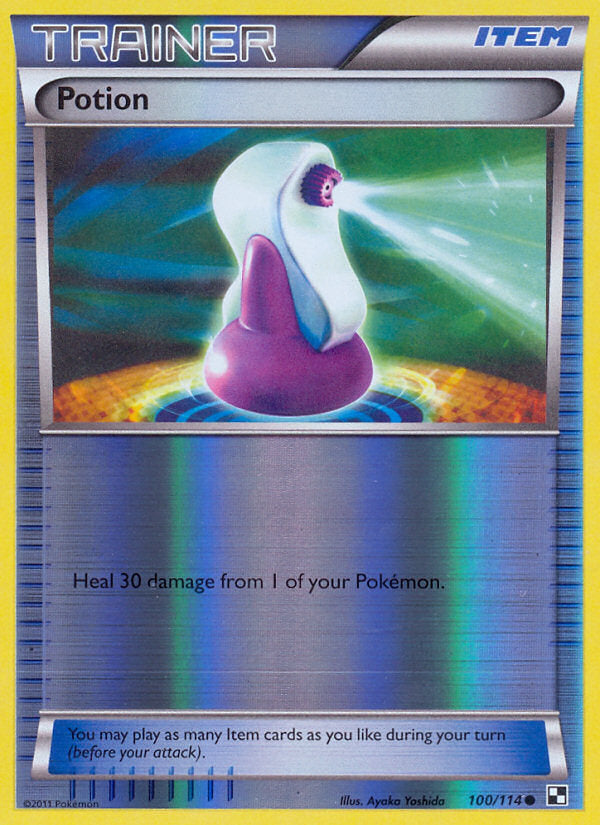 Black & White Potion #100/114 reverse holo