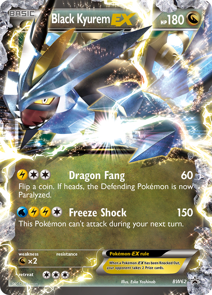 Black & White Promo Black Kyurem EX #62