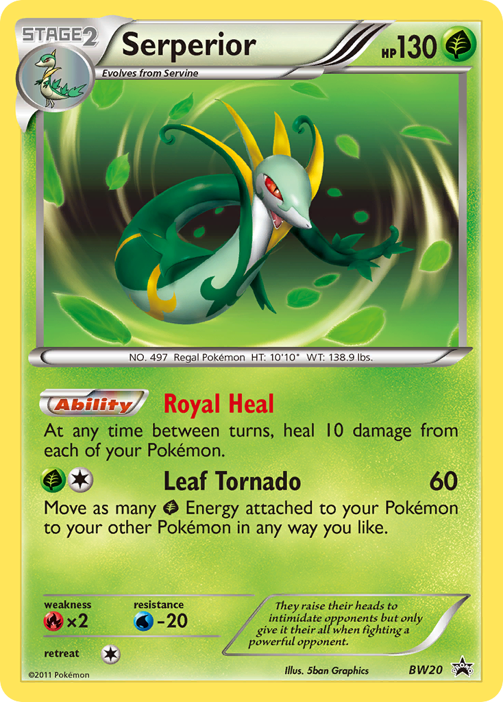 Black & White Promo Serperior #20