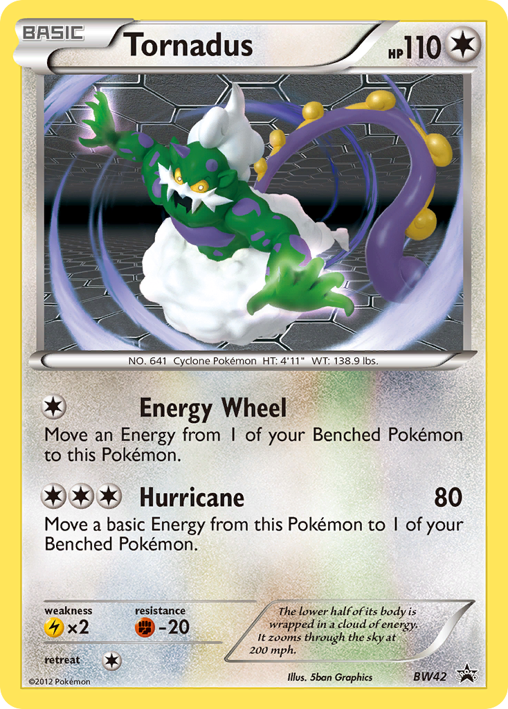 Black & White Promo Tornadus #42
