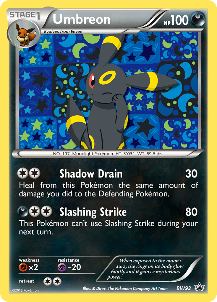 Black & White Promo Umbreon #93