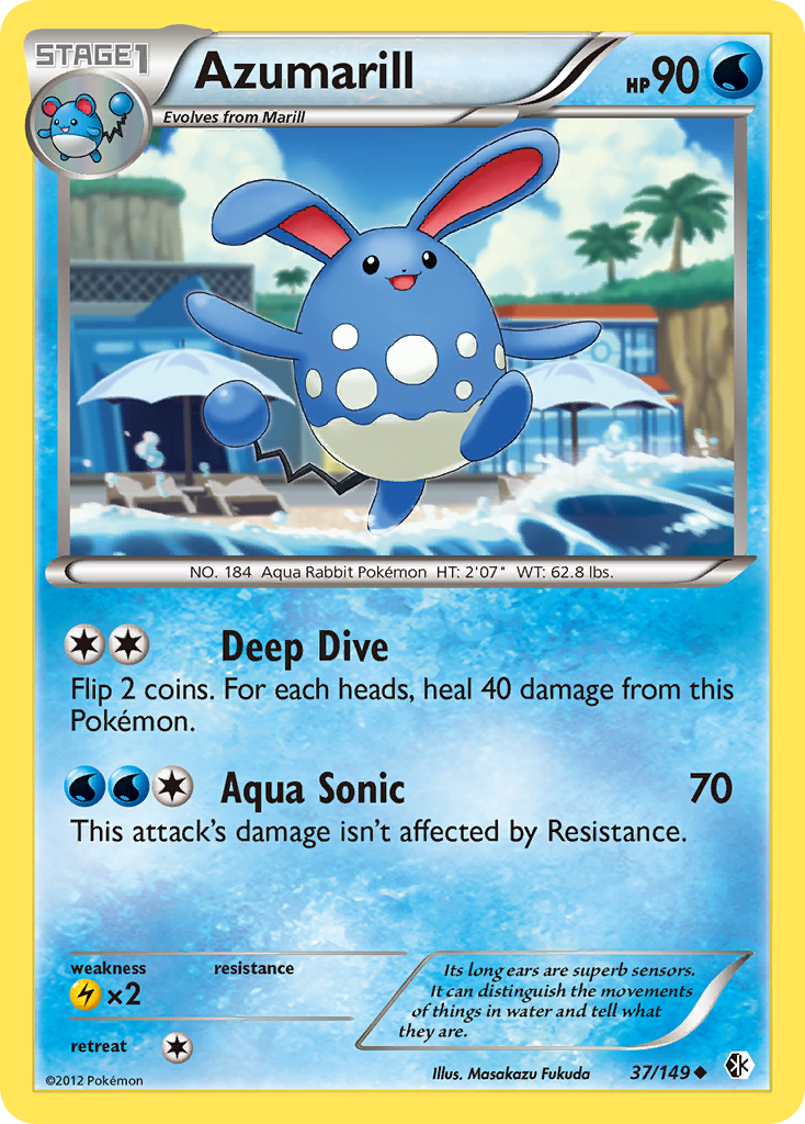 Boundaries Crossed Azumarill #37/149