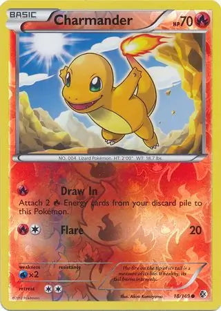 Boundaries Crossed Charmander #18/149 reverse holo