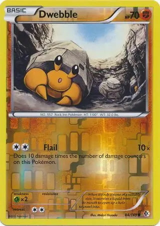 Boundaries Crossed Dwebble #84/149 reverse holo