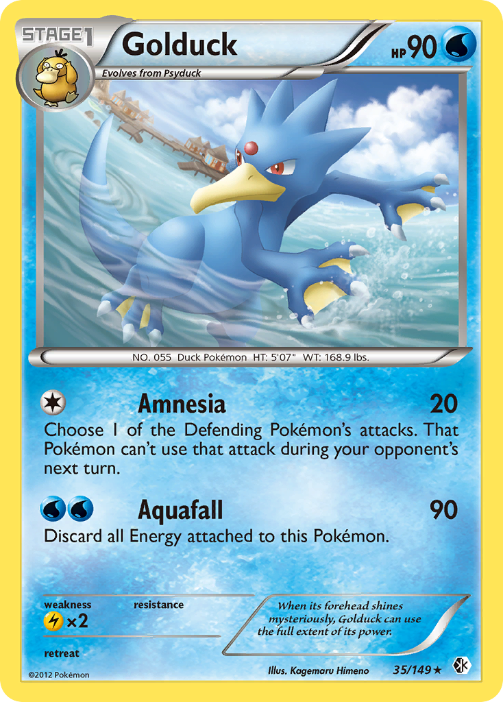Boundaries Crossed Golduck #35/149