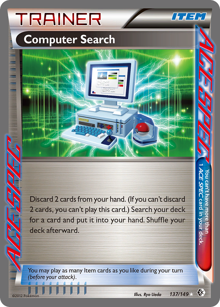 Boundaries Crossed Holo Computer Search #137/149