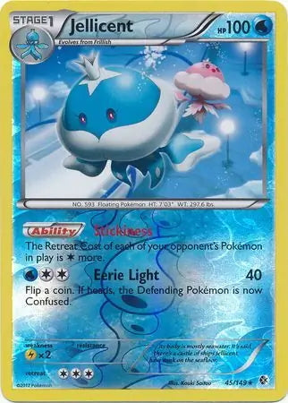 Boundaries Crossed Jellicent #45/149 reverse holo