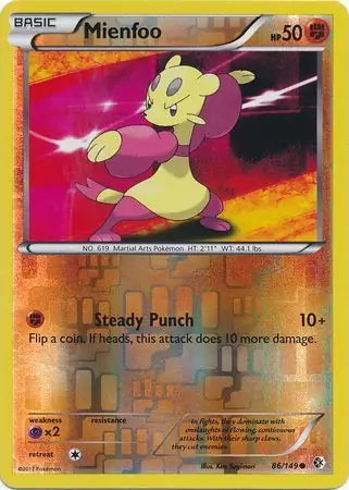 Boundaries Crossed Mienfoo #86/149 reverse holo