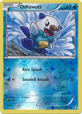 Boundaries Crossed Oshawott #39/149 reverse holo