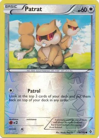 Boundaries Crossed Patrat #118/149 reverse holo