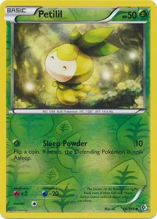 Boundaries Crossed Petilil #16/149 reverse holo