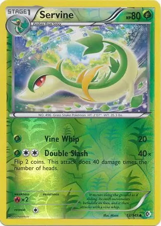 Boundaries Crossed Servine #12/149 reverse holo