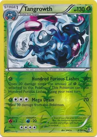 Boundaries Crossed Tangrowth #6/149 reverse holo