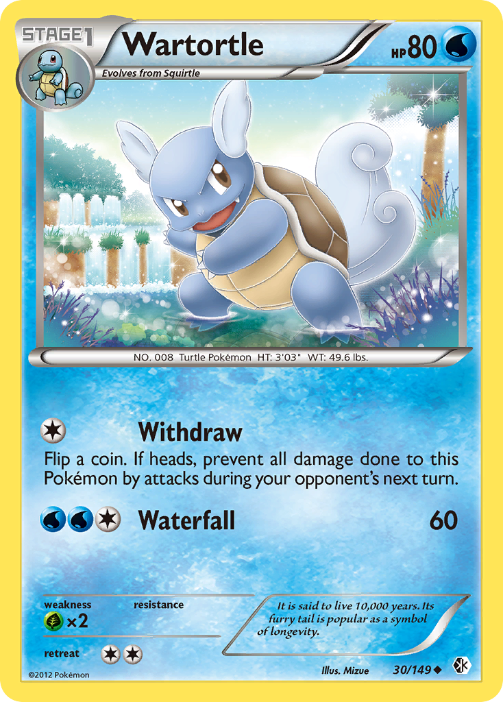 Boundaries Crossed Wartortle #30/149