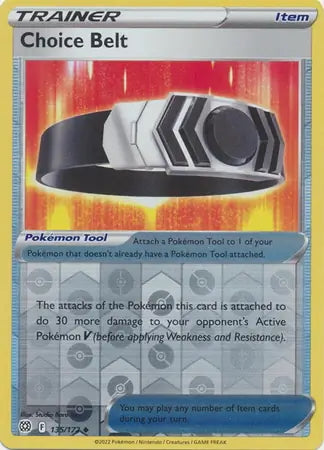 Brilliant Stars Choice Belt #135/172 reverse holo