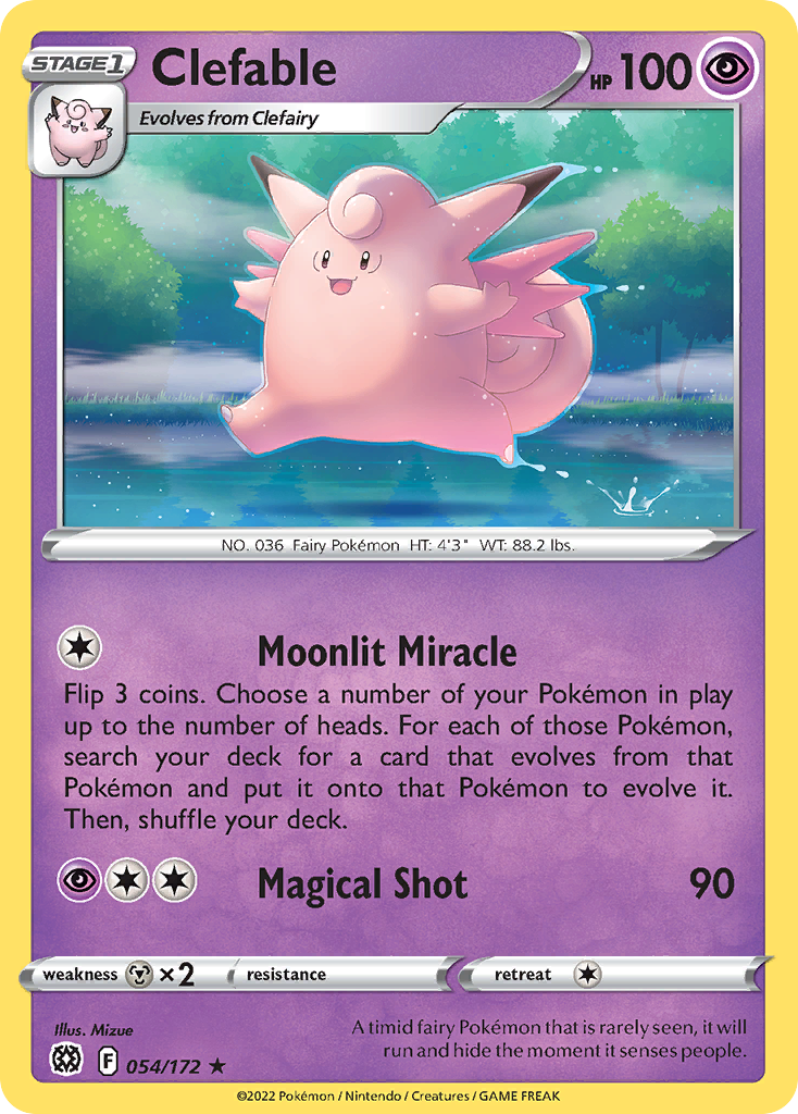 Brilliant Stars Clefable #54/172