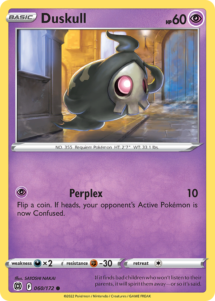 Brilliant Stars Duskull #60/172