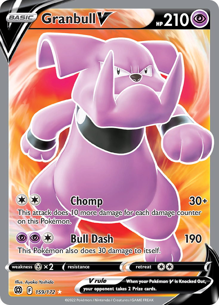Brilliant Stars Granbull V #159/172