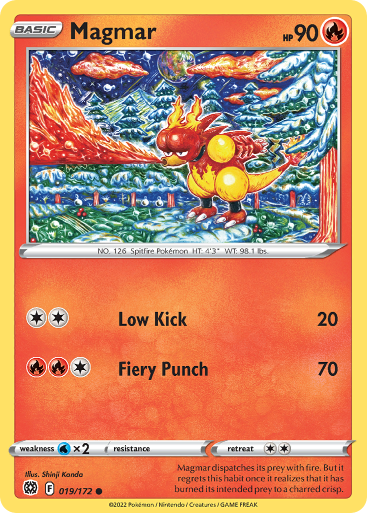Brilliant Stars Magmar #19/172