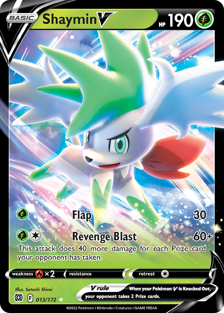 Brilliant Stars Shaymin V #13/172
