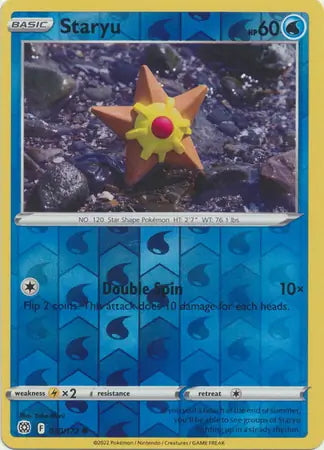 Brilliant Stars Staryu #30/172 reverse holo