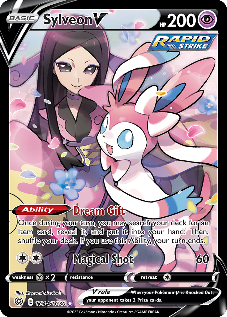 Brilliant Stars Trainer Gallery Sylveon V #TG14/30