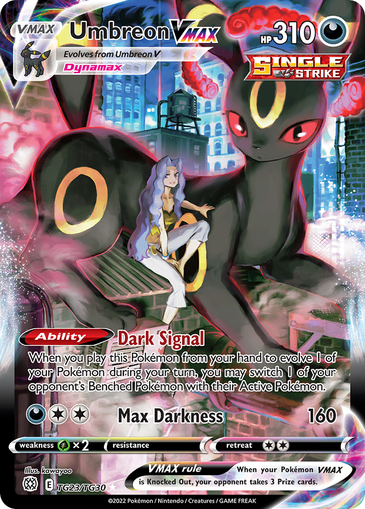 Brilliant Stars Trainer Gallery Umbreon VMAX #TG23/30