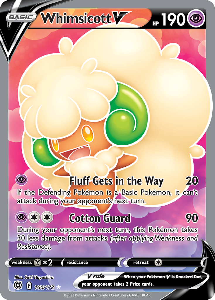 Brilliant Stars Whimsicott V #160/172