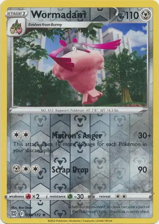 Brilliant Stars Wormadam #98/172 reverse holo