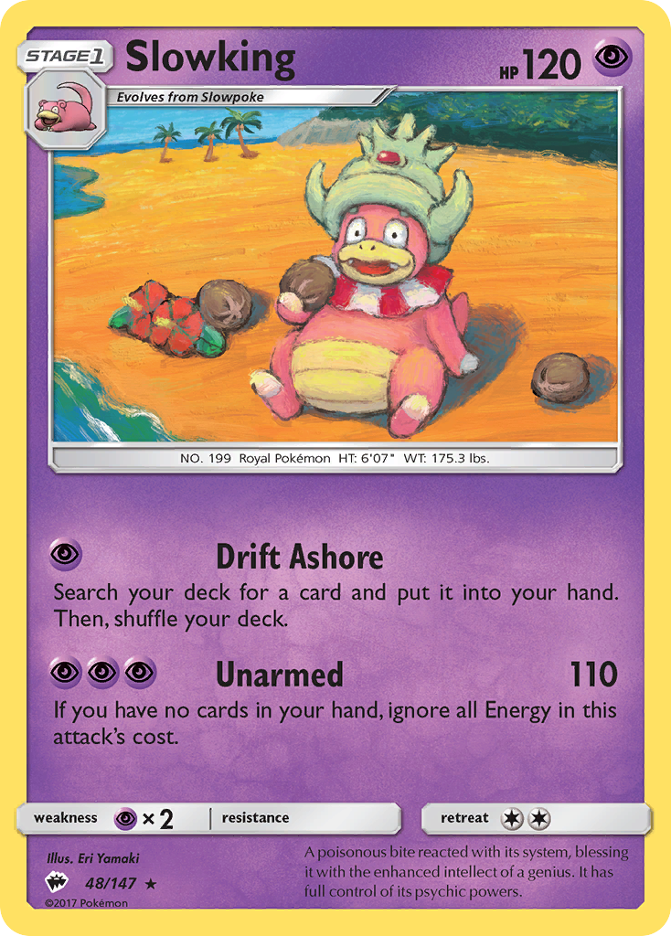 Burning Shadows Slowking #48/147