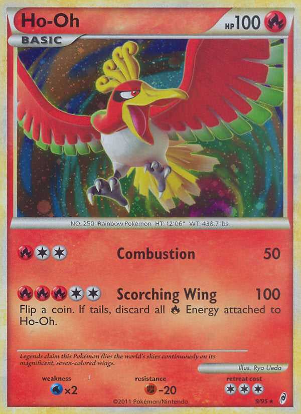Call of Legends Holo Ho-Oh #9/95