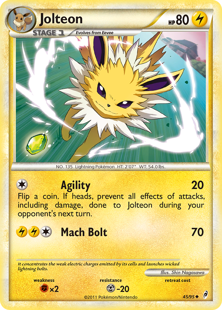Call of Legends Jolteon #45/95