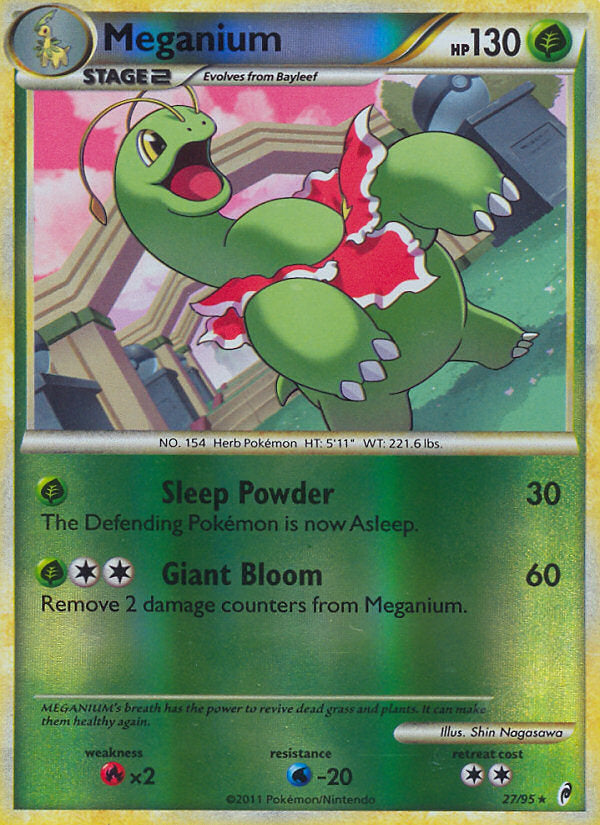 Call of Legends Meganium #27/95 reverse holo