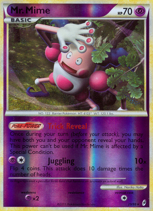 Call of Legends Mr. Mime #29/95 reverse holo