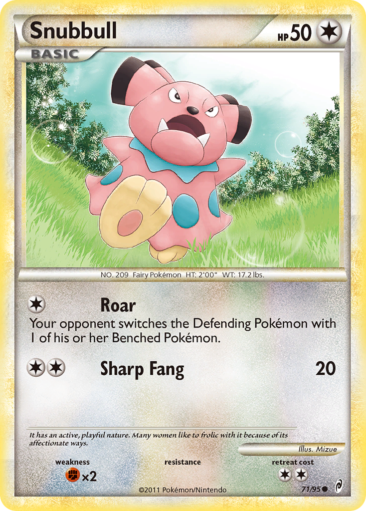 Call of Legends Snubbull #71/95