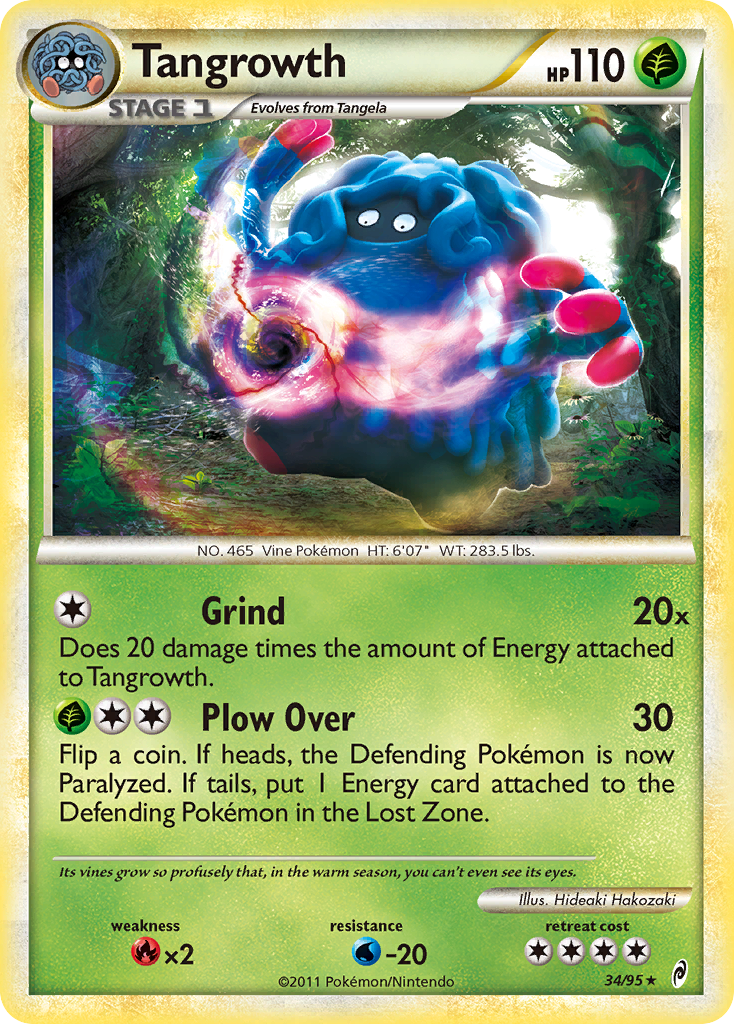 Call of Legends Tangrowth #34/95