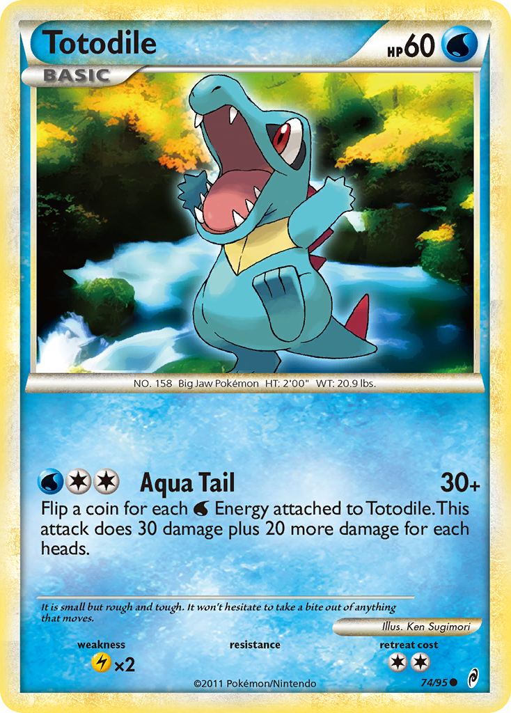 Call of Legends Totodile #74/95