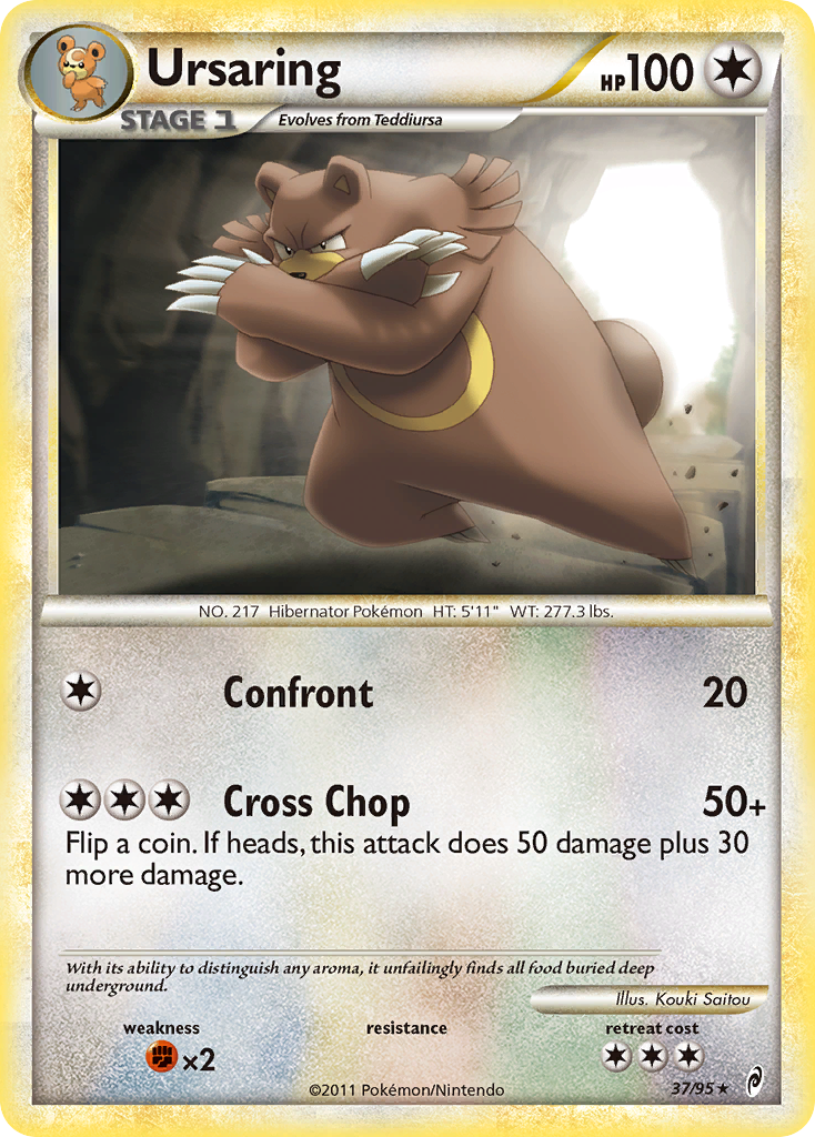 Call of Legends Ursaring #37/95