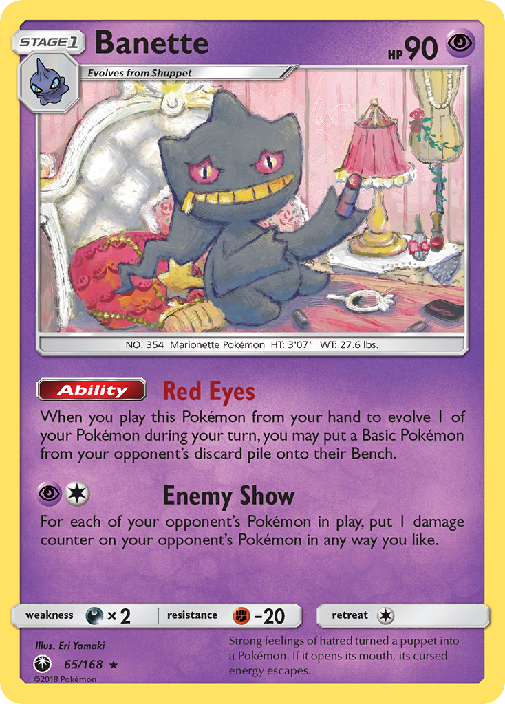 Celestial Storm Banette #65/168